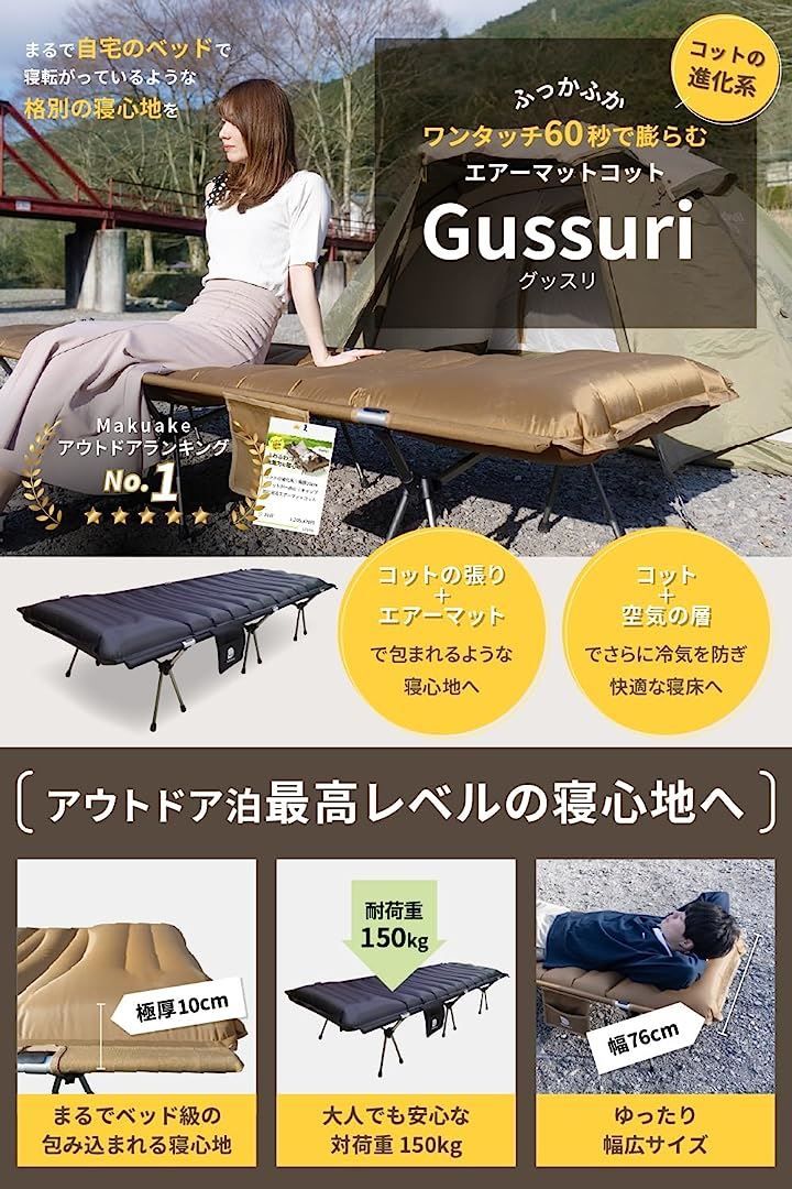 ワンタッチ60秒で自動膨張