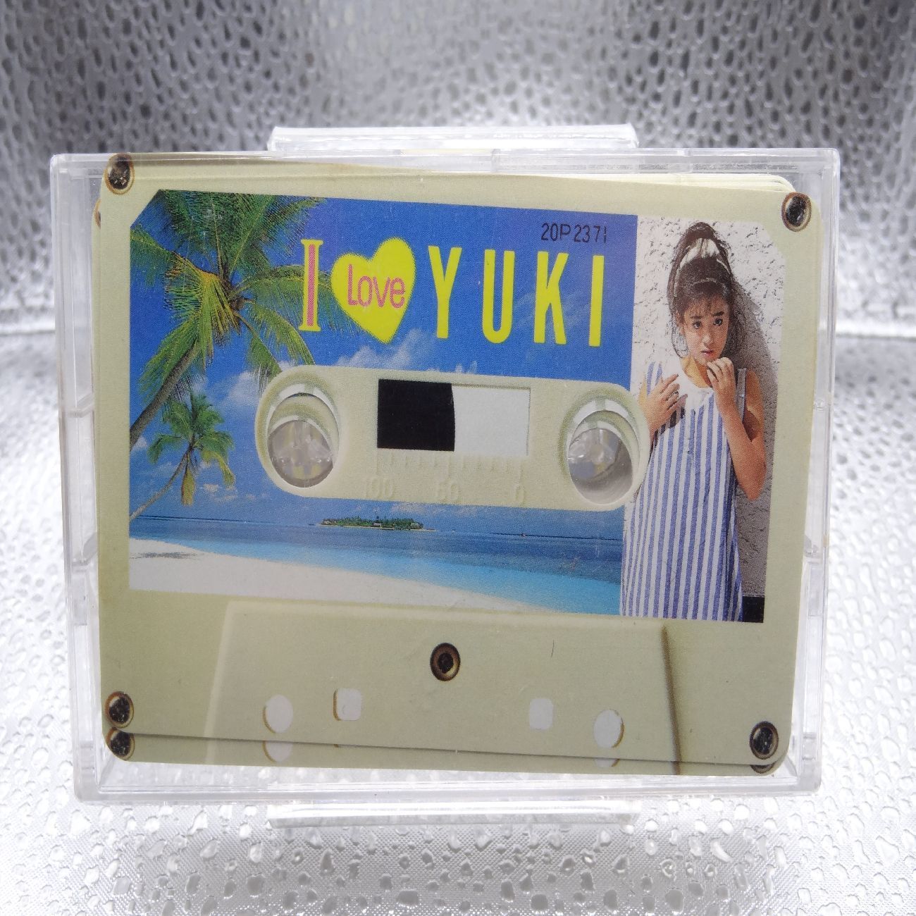 斉藤由貴 I LOVE Yuki カセットテープ トランプ 当時物 昭和