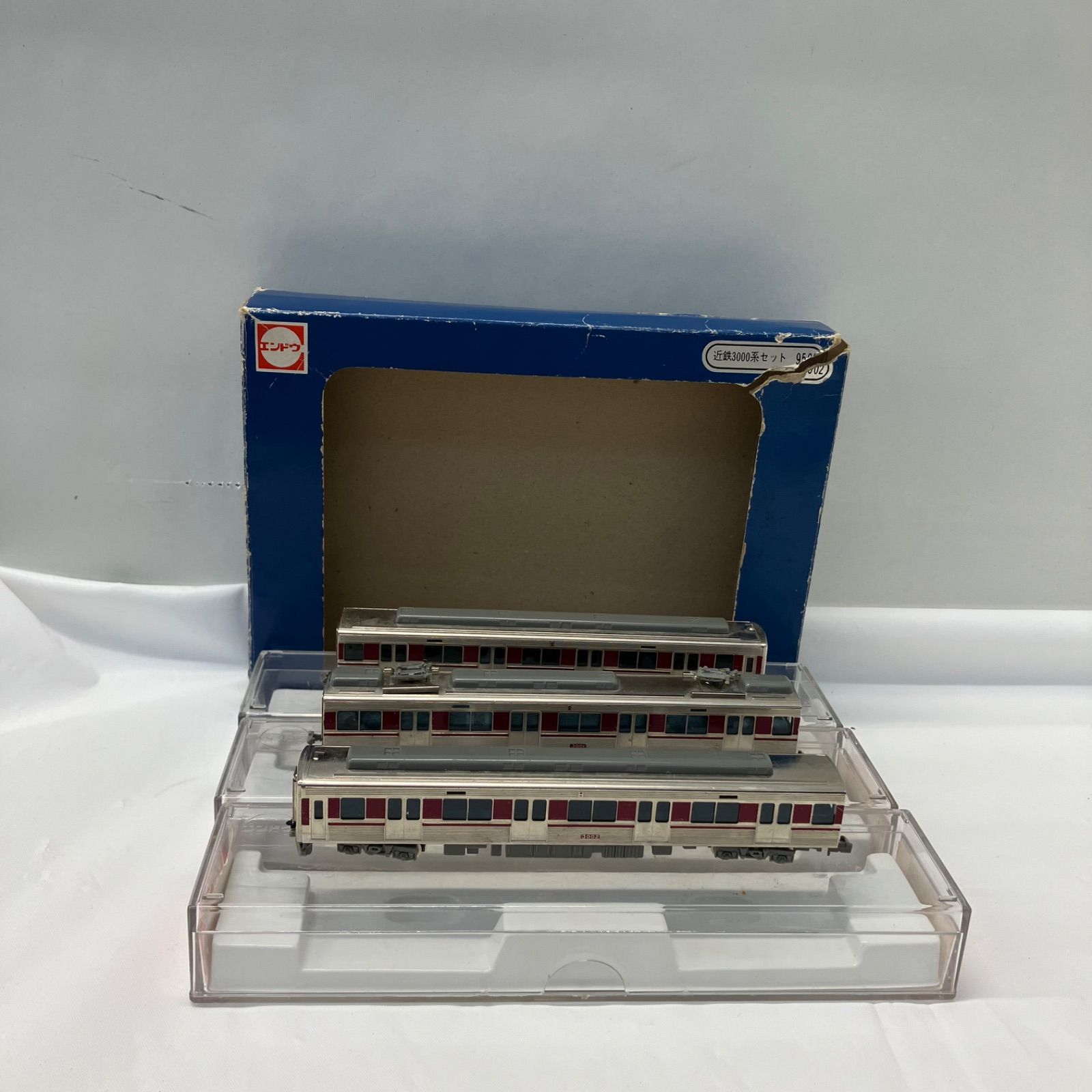00574】 エンドウ 9502 9501 近鉄 3000系 Nゲージ 3両 セット