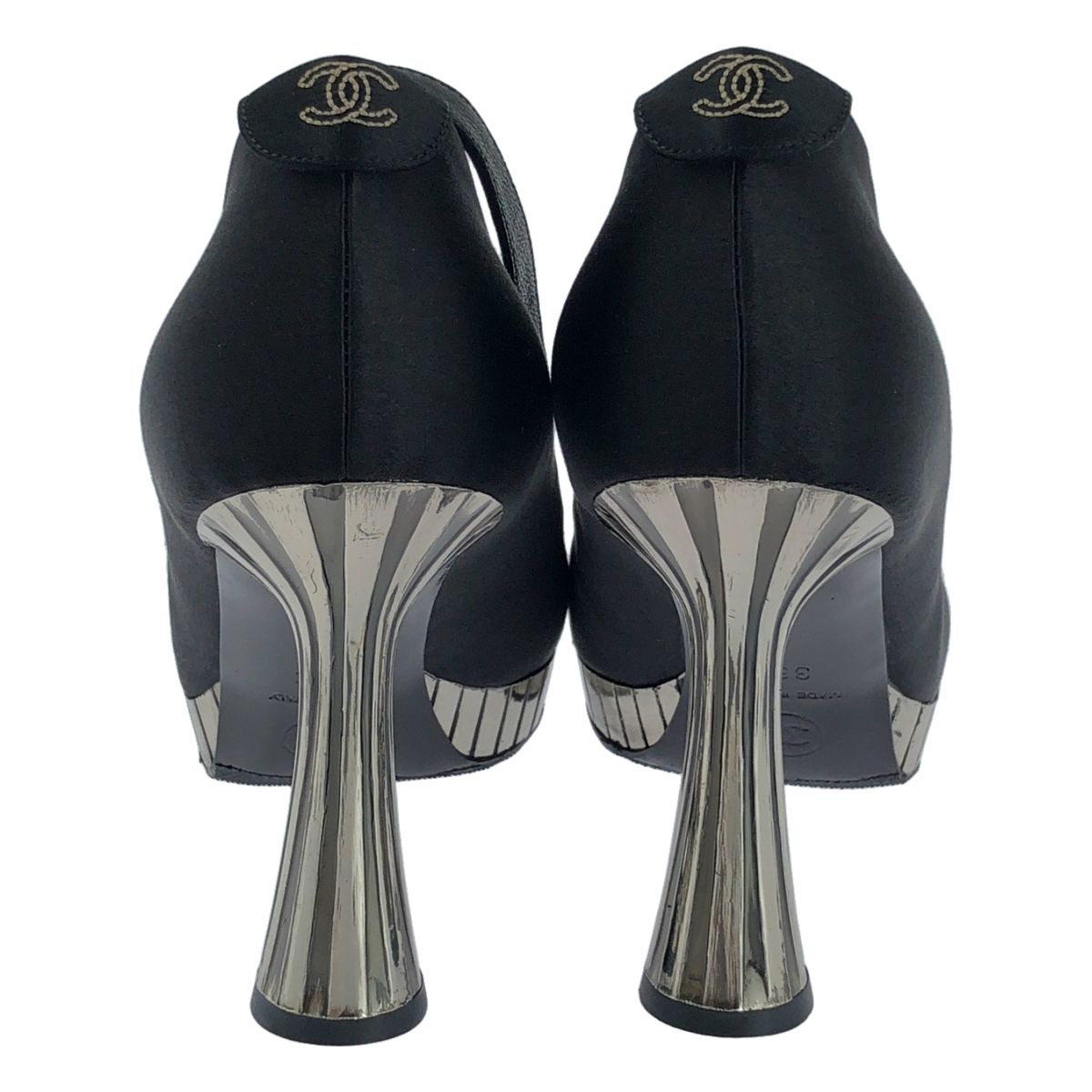 美品】 CHANEL / シャネル | アンクルストラップ プラットフォーム