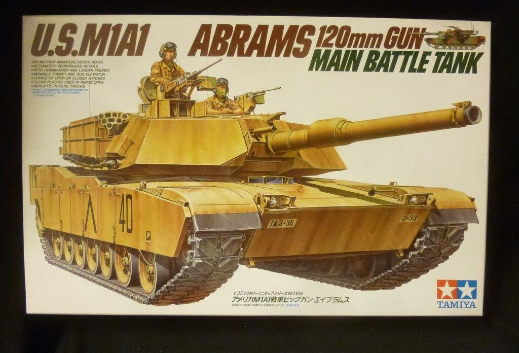 Amazon.co.jp: 1 35 RC アメリカM1A1 戦車 ビッグガン エイブラムス フルセット : おもちゃ