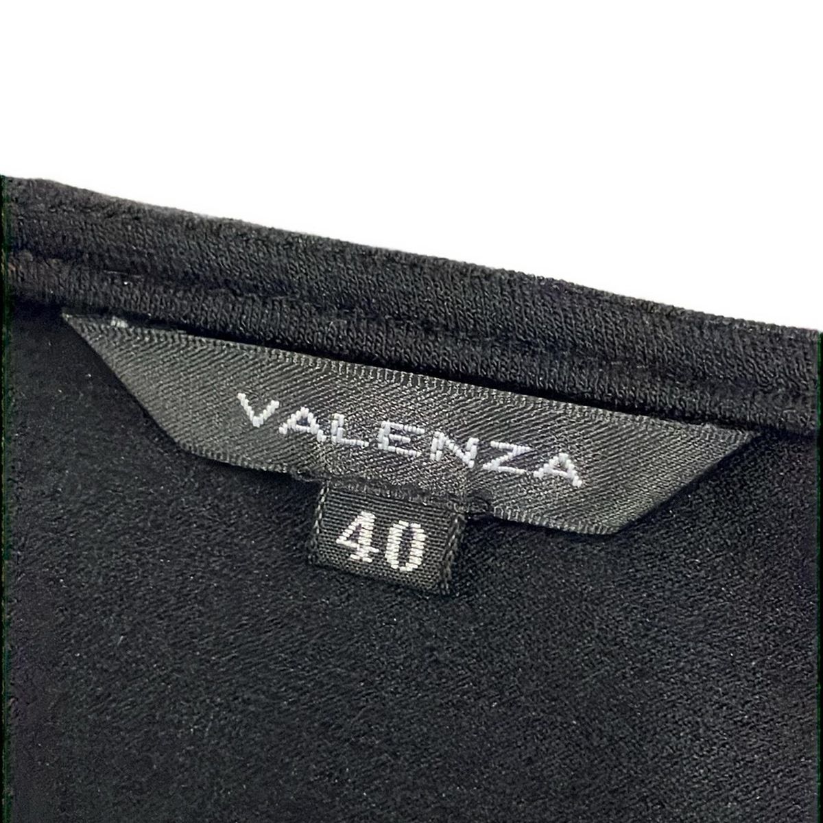 VALENZA(バレンザ) コート サイズ40 M レディース - 黒×クリア