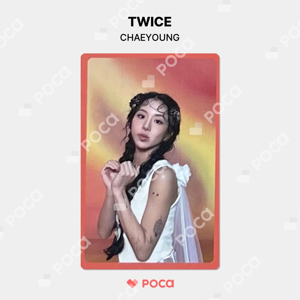 TWICE With YOU-th ミューバン 韓国 チェヨン サノク トレカ TWICE チェヨン トレカ With YOU-th Blast Ver. 公式 トレカ