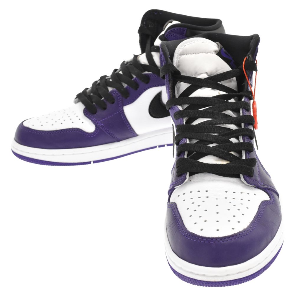 NIKE (ナイキ) AIR JORDAN 1 RETRO HIGH OG COURT PURPLE 555088-500