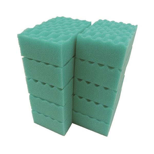 まとめ キクロン キクロンプロ スポンジ10個 グリーン ×5セット
