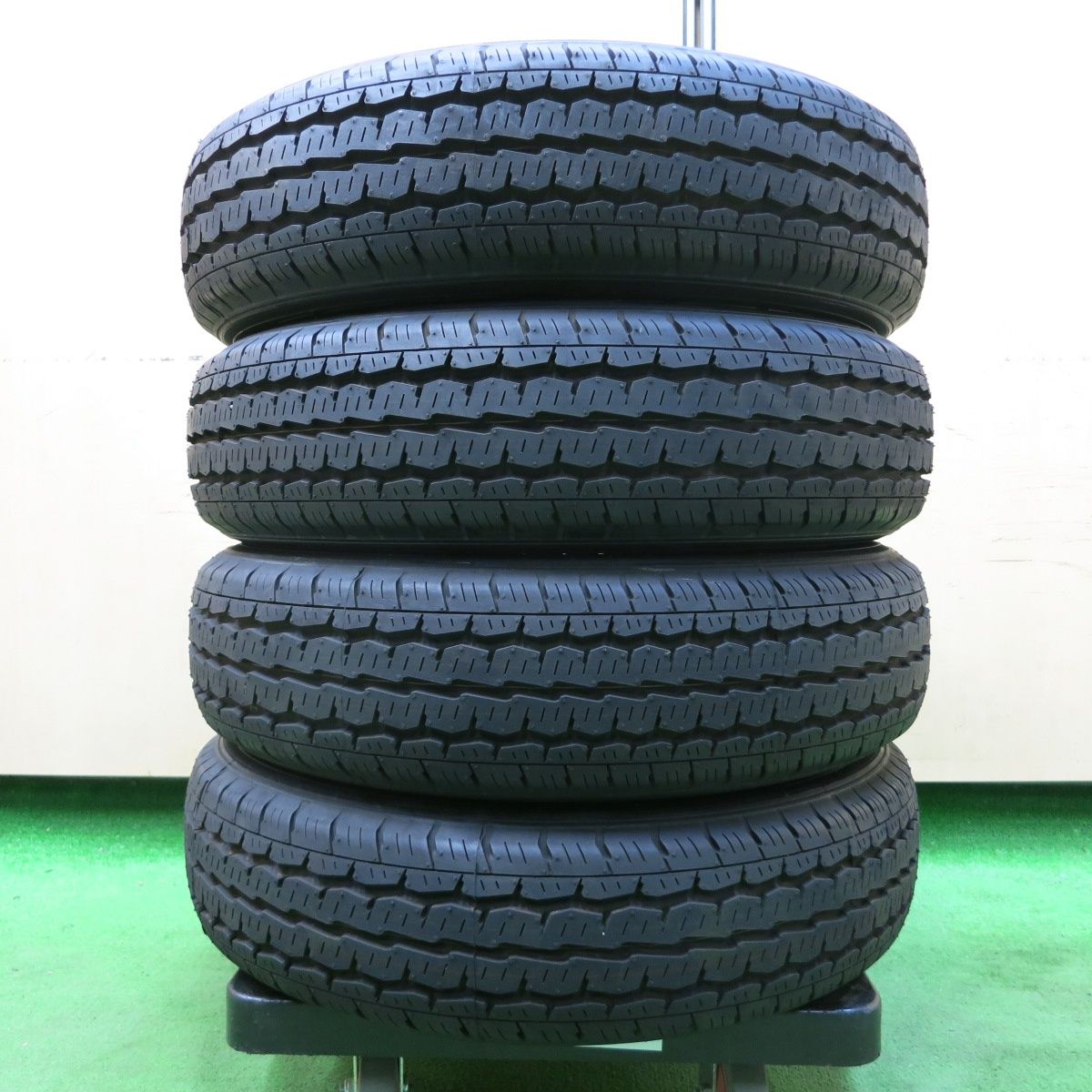*送料無料* 新車外し！21年155/80R14 88/86N トーヨー H11 タイヤ 14インチ サクシード プロボックス 等4052201イノタ