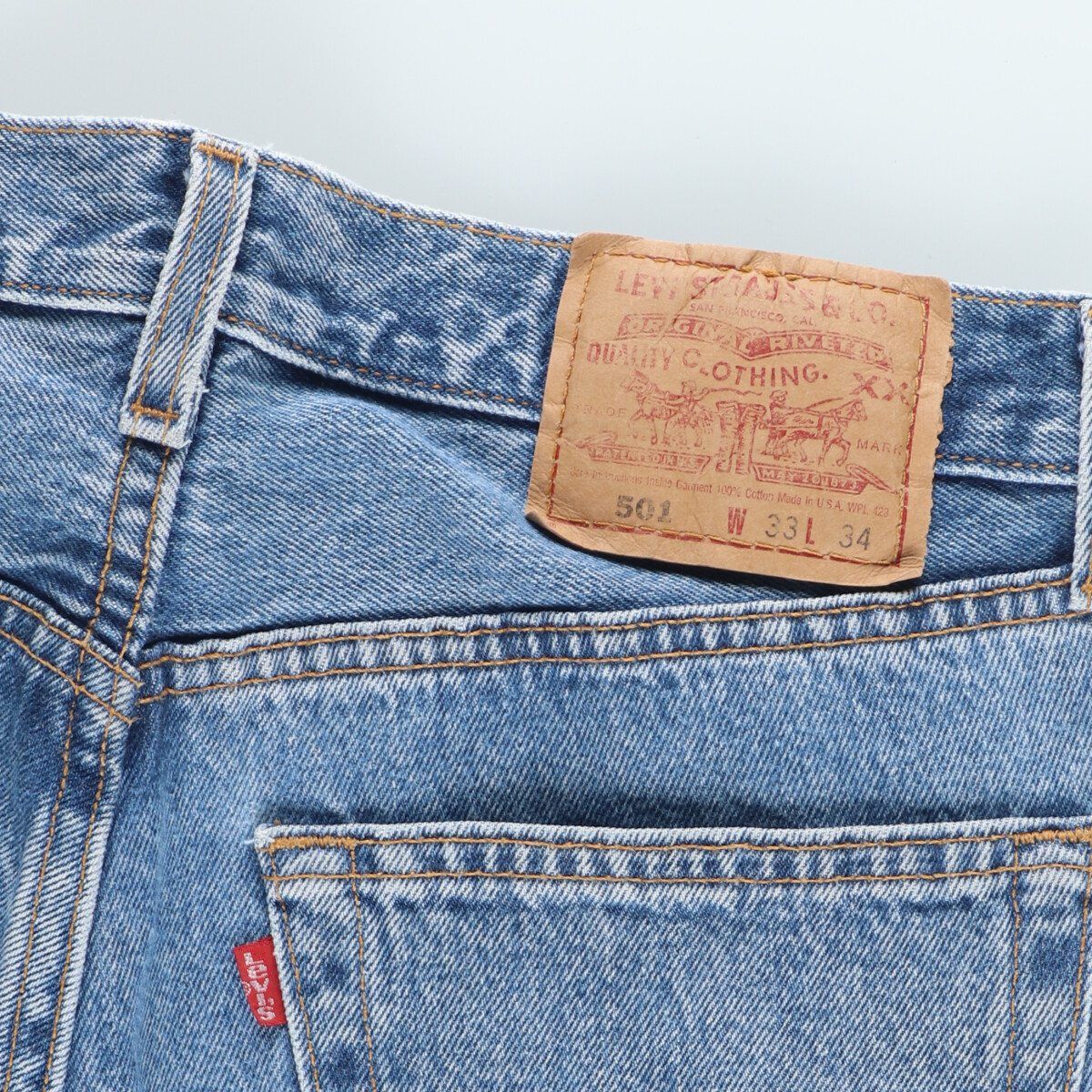 古着 90年代 リーバイス Levi's 501-0193 ストレートデニムパンツ USA製 メンズw33 ヴィンテージ/eaa394448