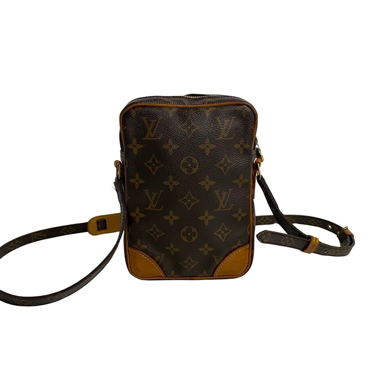 LOUIS VUITTON ルイヴィトン LV ダヌーブ モノグラム ショルダーバッグ ...