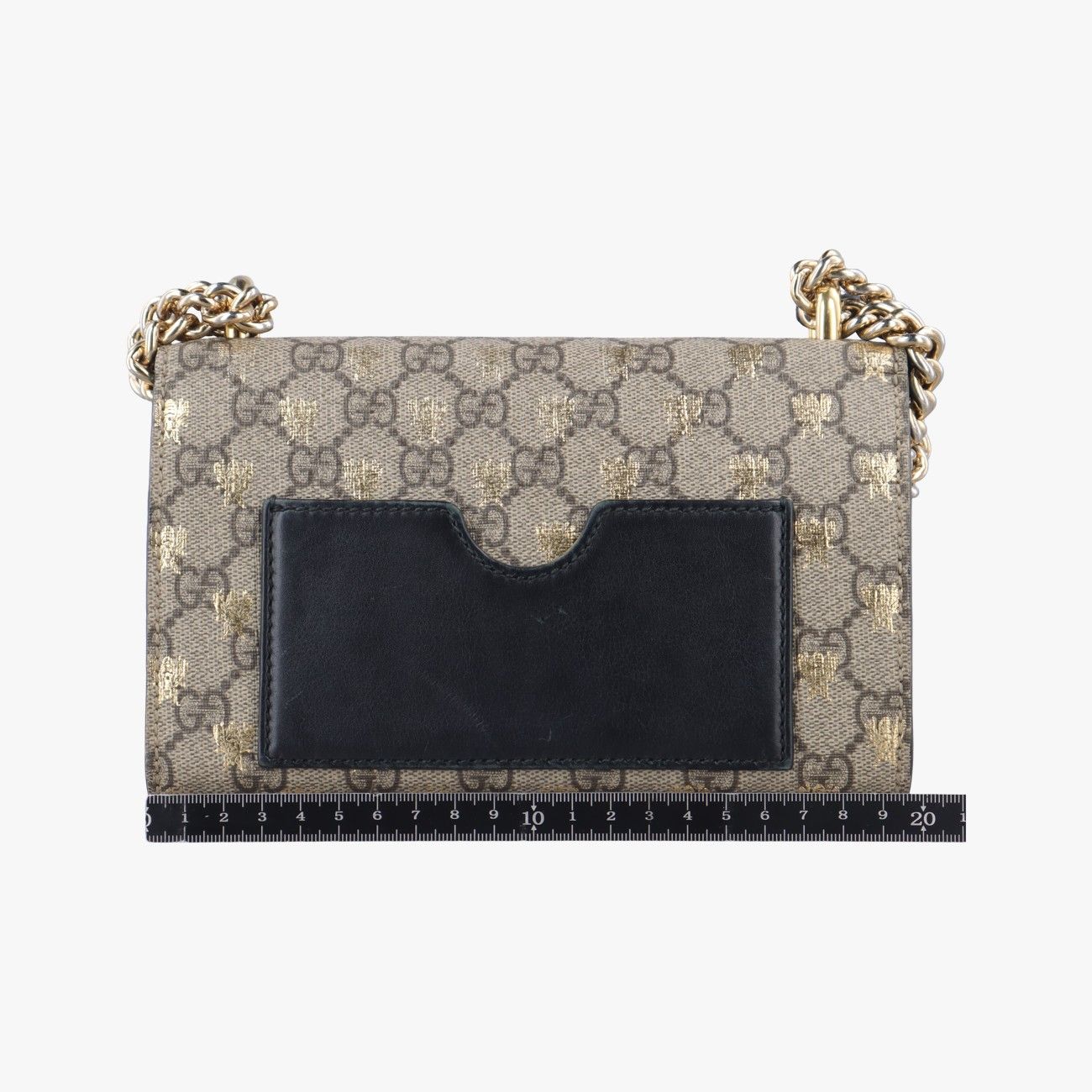 グッチGucciパドロックブラウンPVCコーティングキャンバス409487I030338852