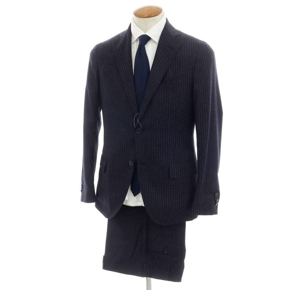ラルディーニ ネイビーストライプスーツ サイズ44(秋冬)used GLORYGUY