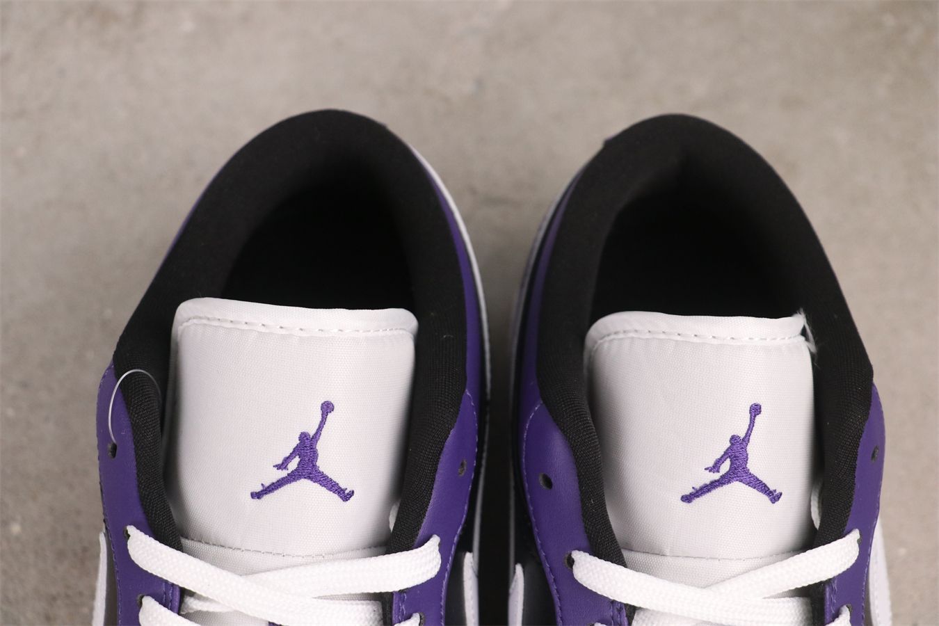 NIKE AIR JORDAN 1 553558 501 新品未使用 553558-501 Nike Air Jordan 1 Low Court Purple White Black