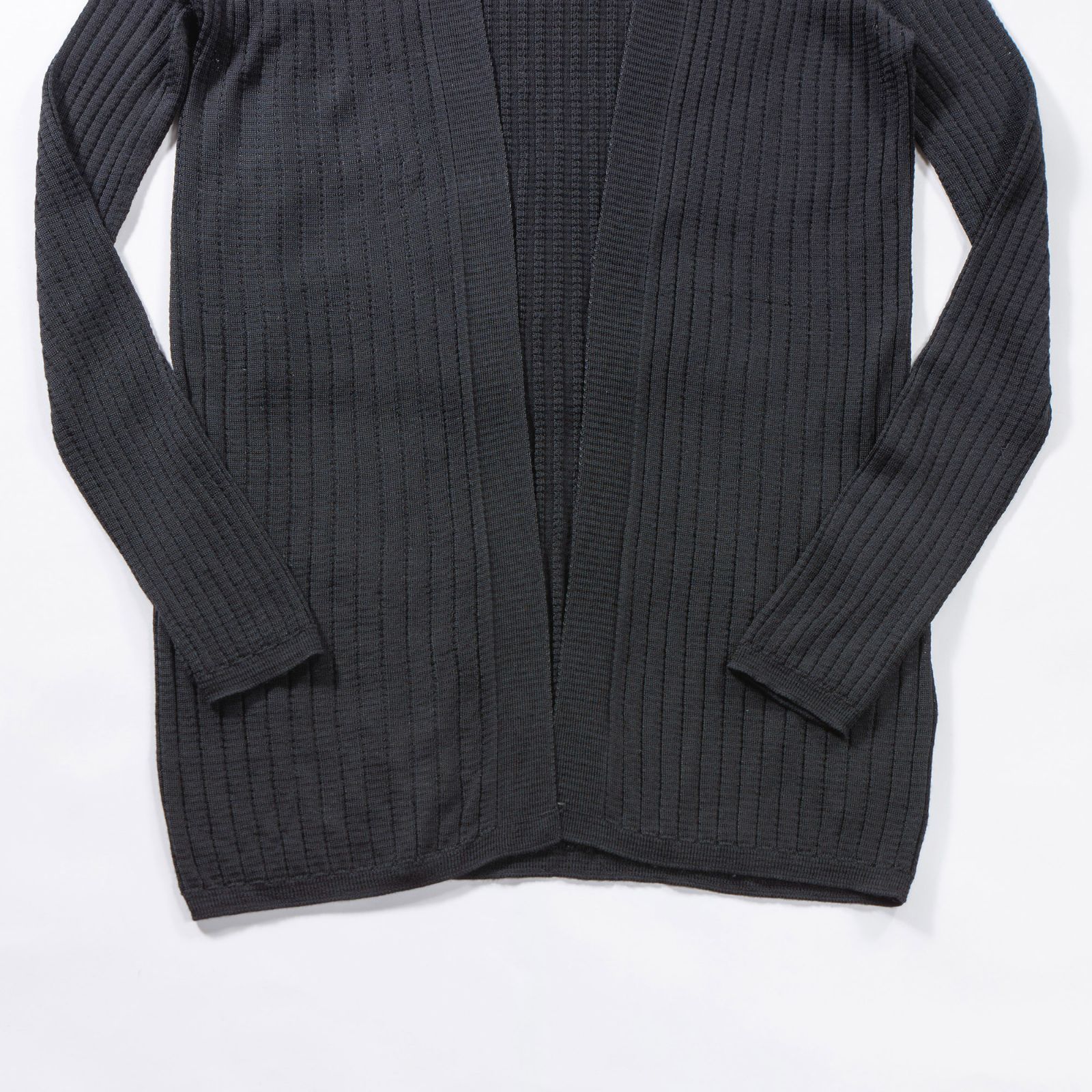 ミッソーニ M MISSONI カーディガン ロングスリーブ レーヨン×メリノウール ブラック レディースファッション レディーストップス ミッソーニ M MISSONI カーディガン ロングスリーブ レーヨン×メリノ