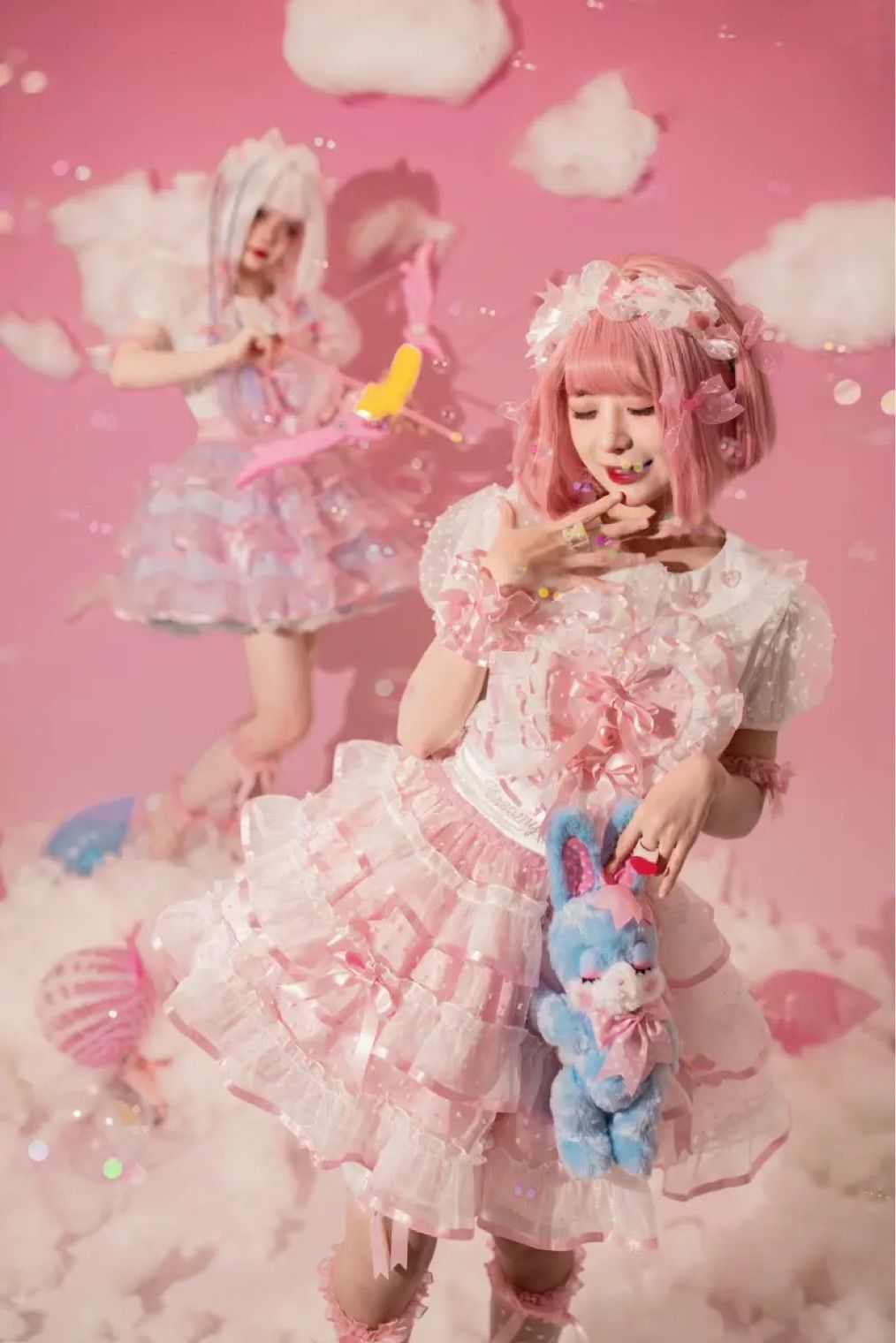 美品】 ♡ゆめかわアイドル衣装♡ 新色 アイドル コスプレ ロリィタ