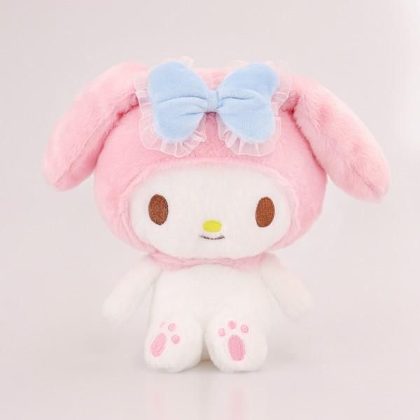 マイメロディ ぬいぐるみ ぴょこぴょこむにゅぐるみ S サンリオ