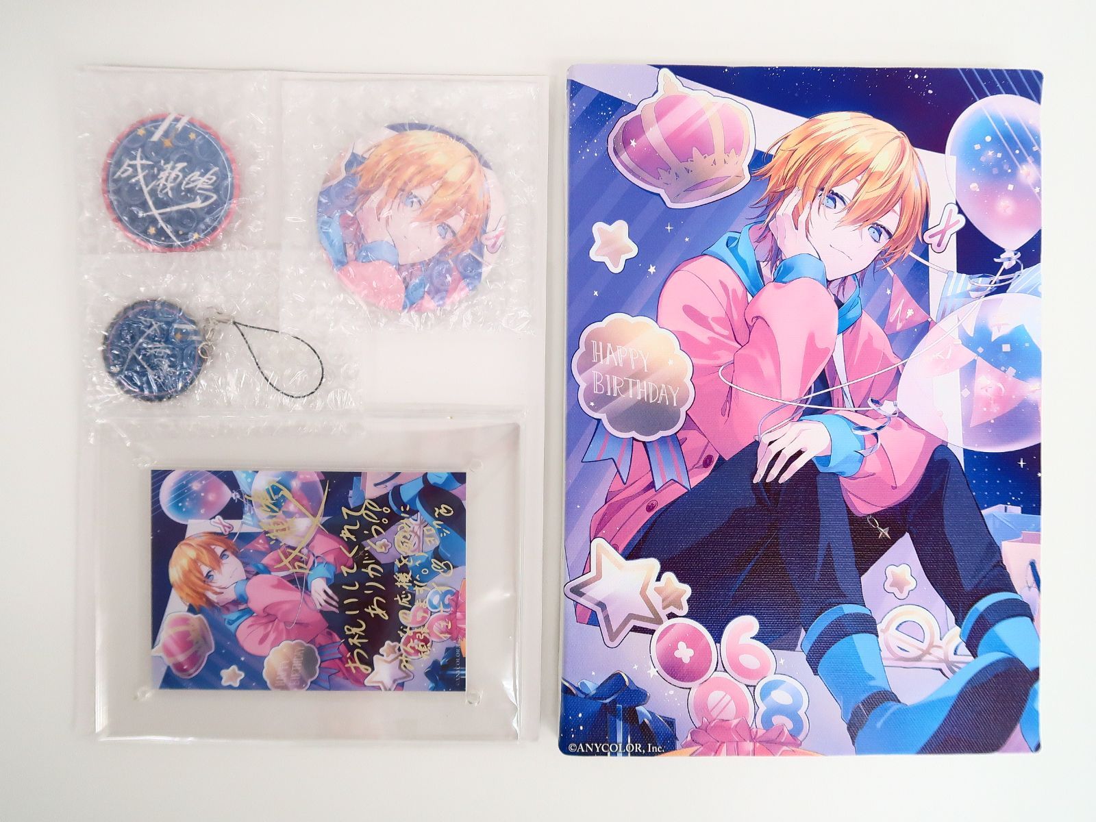 不破湊 誕生 2025 A5アクリルパネル 不破湊 誕生日グッズ&ボイス - にじ