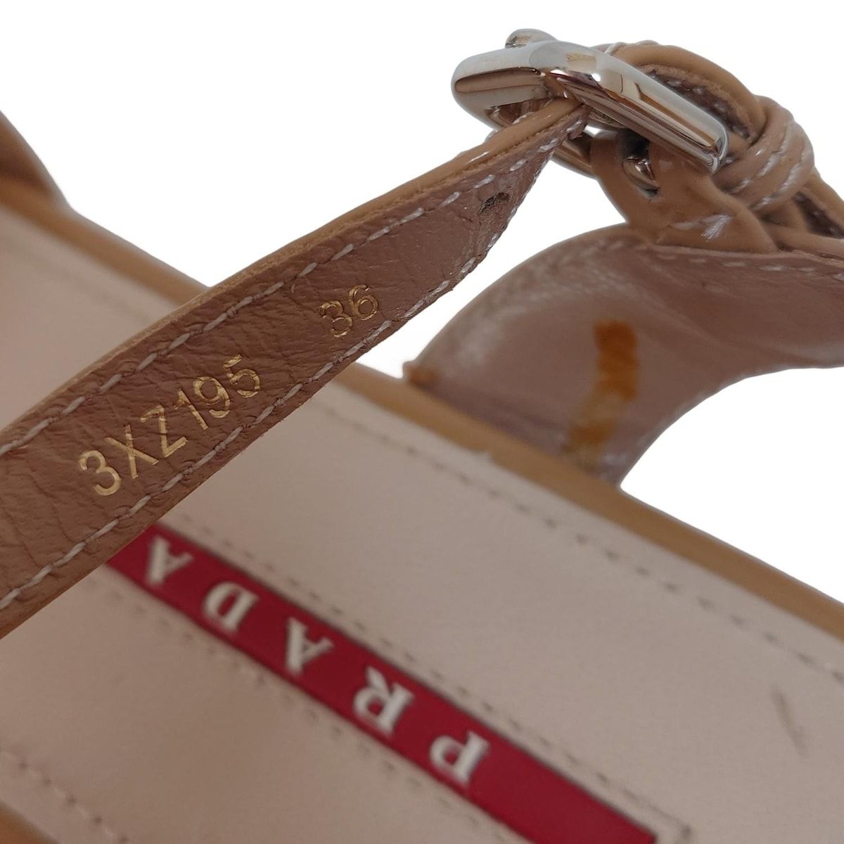 PRADA SPORT(プラダスポーツ) サンダル 36 レディース - ベージュ