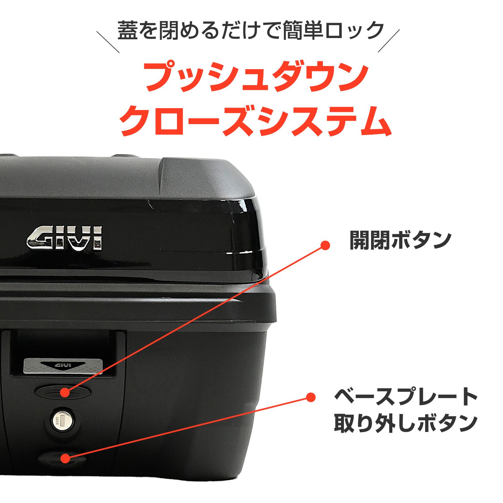 トップケース バイク