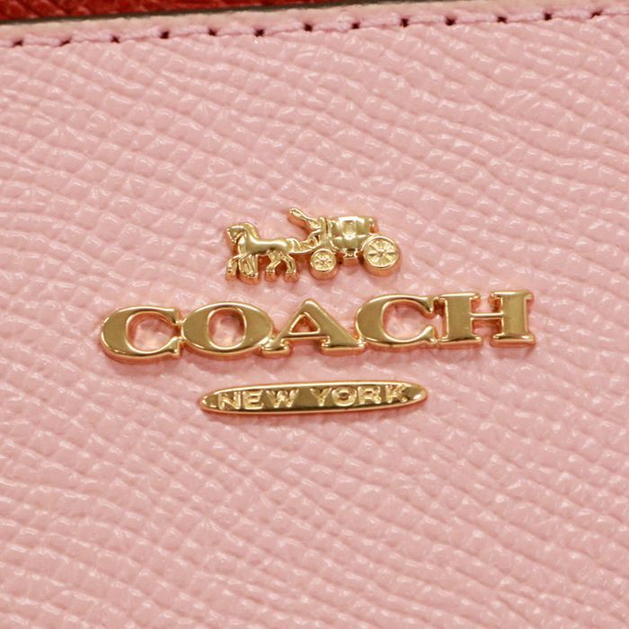 コーチ COACH ショルダーバッグ PVC レザー カラーブロック F28382