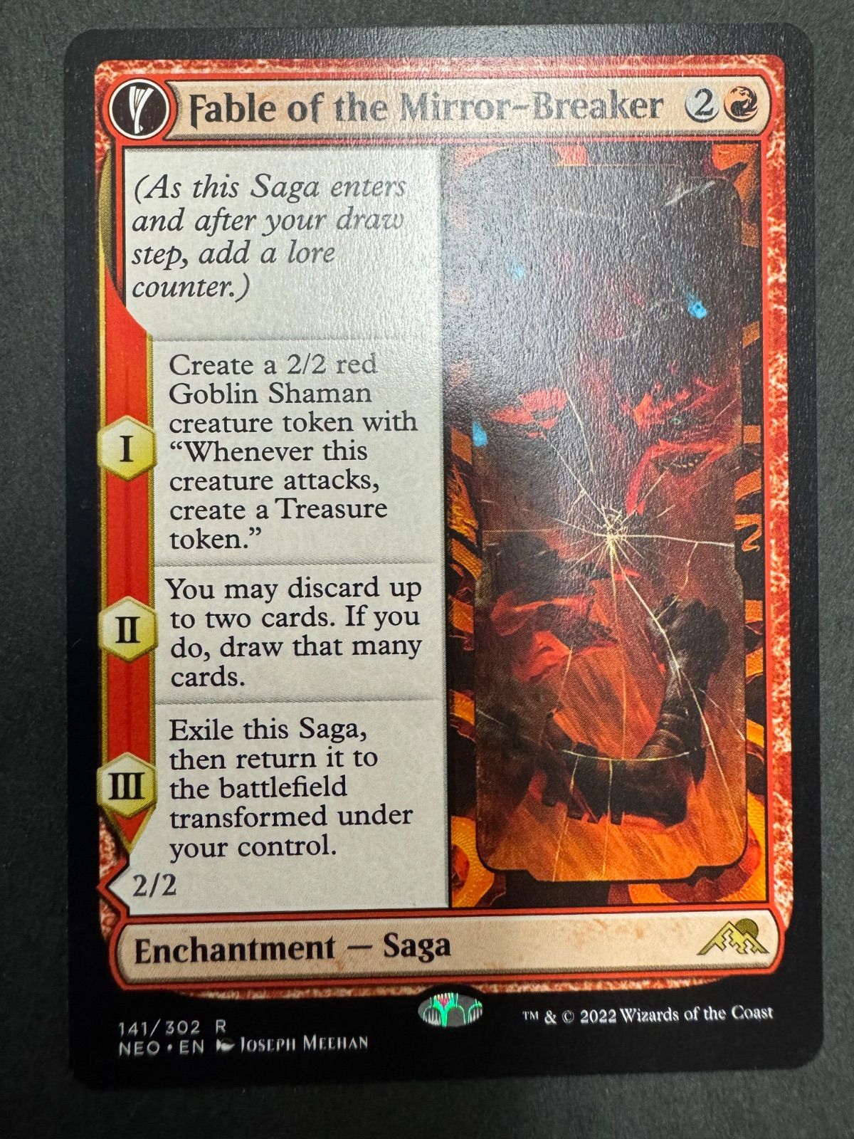 MTG 鏡割りの寓話 キキジキの鏡像 英語 NEO 神河：輝ける世界