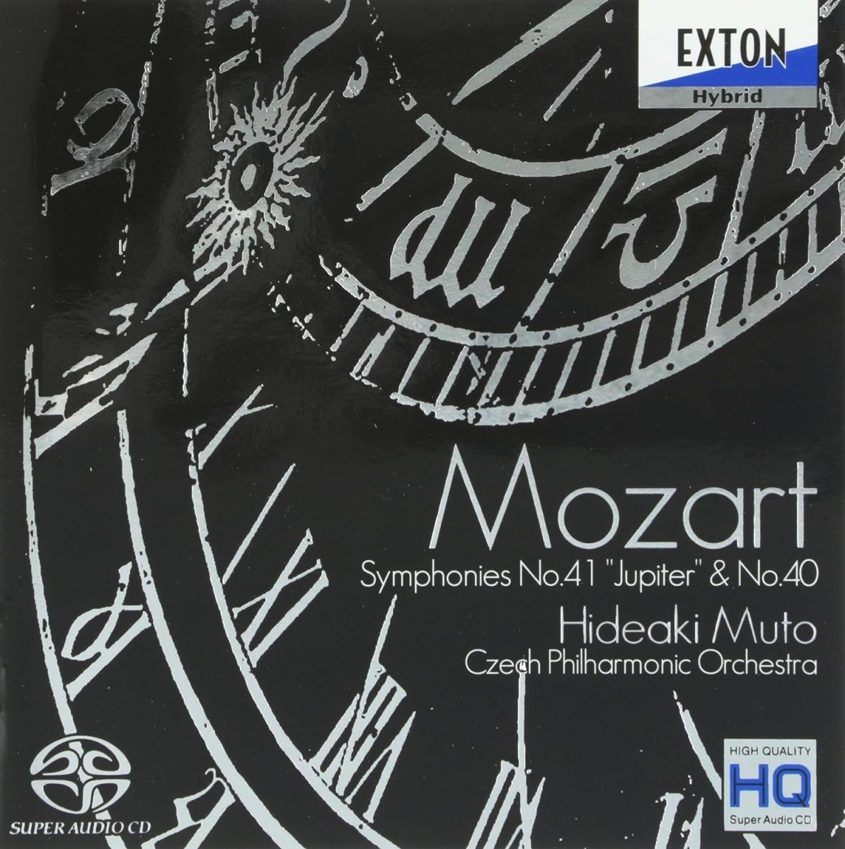 CD 武藤英明 &lt;Direct Cut SACD&gt;モーツァルト:交響曲第41番 「ジュピター」&amp;第40番  OVXL00009  /00110 CD 武藤英明 <Direct Cut SACD>モーツァルト:交響曲第41番
