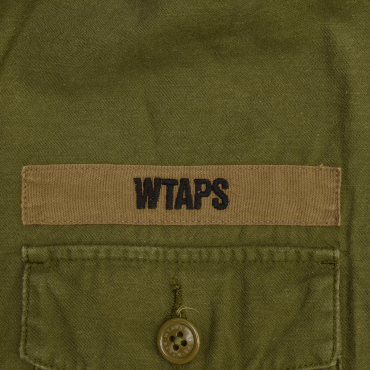 WTAPS】17SS 171WVDT-SHM01 BUDS LS / SHIRT. COTTON. SATIN長袖シャツ