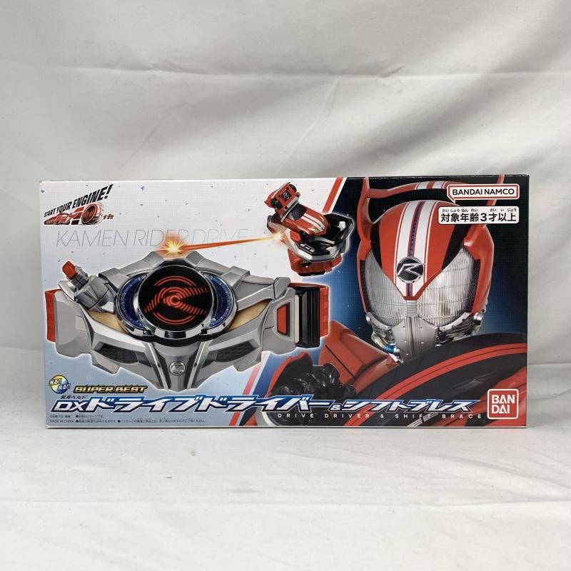 【中古】開封)SUPER BEST 変身ベルト DXドライブドライバー＆シフトブレス LIMITED CLEAR EDITION[91][240091385102] 中古】開封)仮面ライダー SUPER BEST 変身ベルト DXドライブドライバー