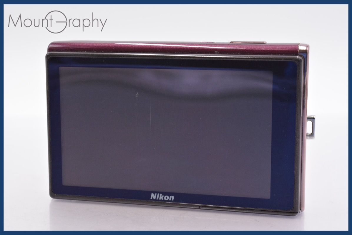 ☆極上美品☆ ニコン Nikon COOLPIX S60 5x バッテリー付属 同梱