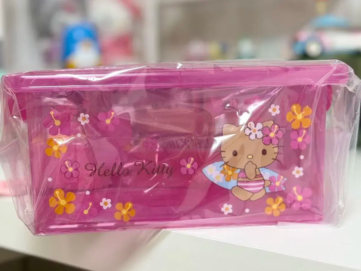 ハローキティ 収納ボックス ピンク 11 サンリオ 日焼けキティ くじ