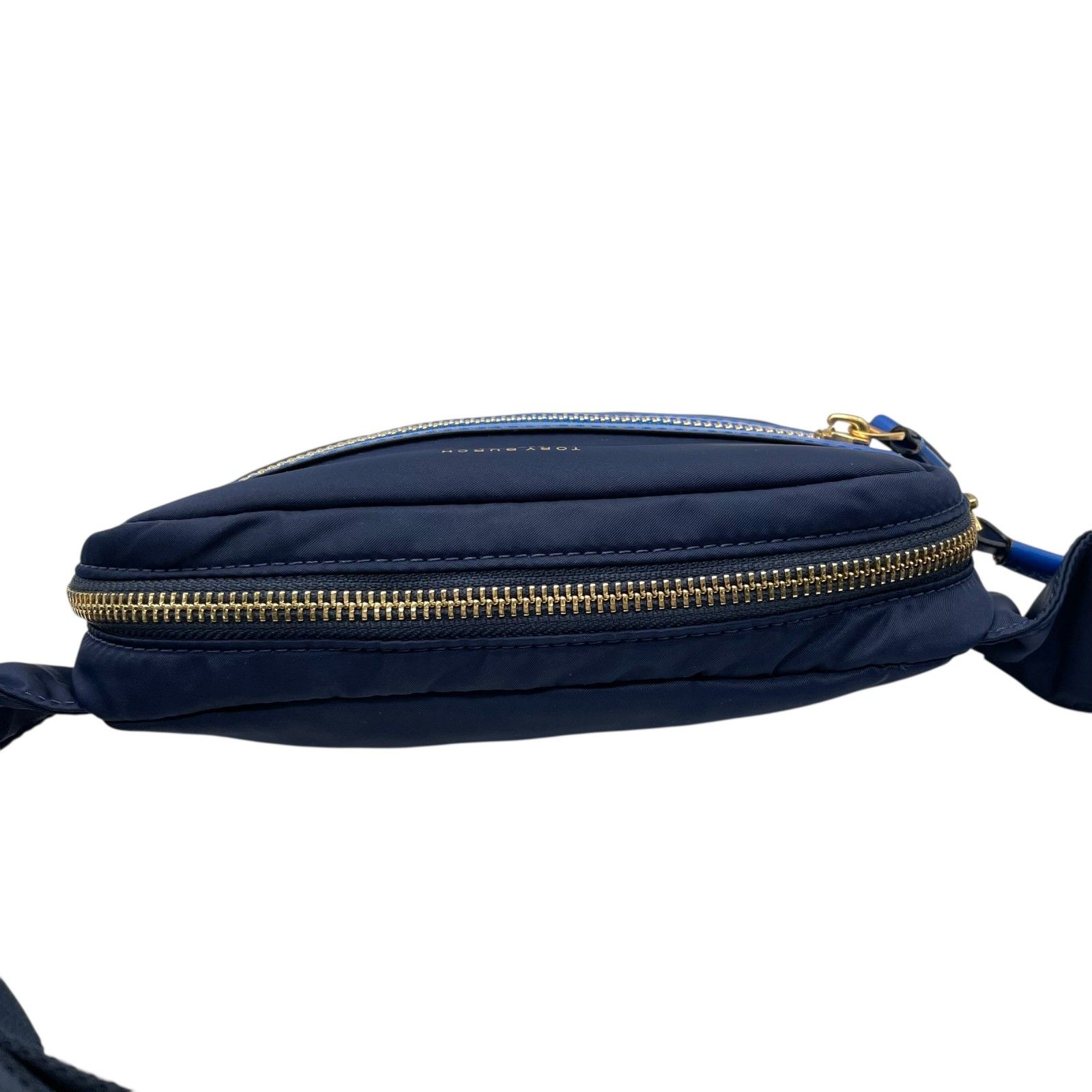 青ナイロン レザー