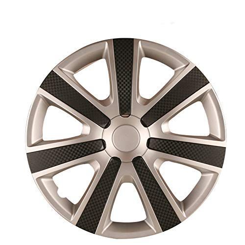 GET PRO ホイールカバー 13インチ 1台分 セット ダイハツ ムーヴコンテ シルバー ブラック 052