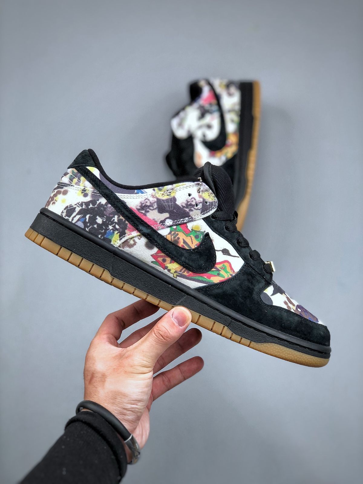 Nike SB Dunk Low "Rammellzee" シュプリーム × ナイキ SB ダンク ロー "ラメルジー"FD8778-001