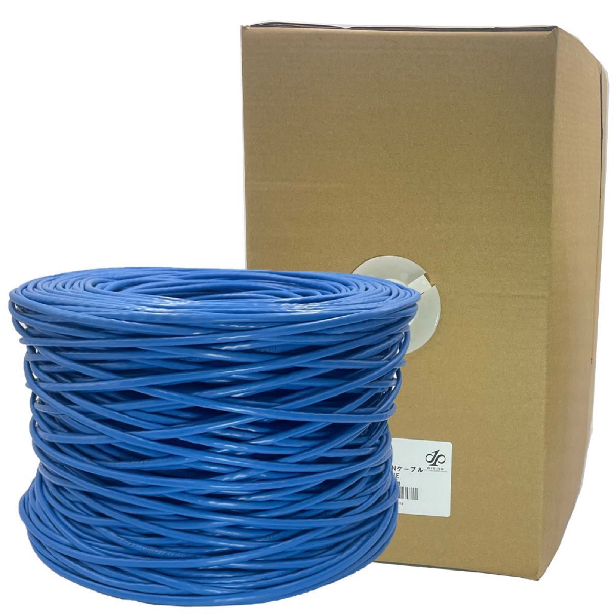 0.51mm 24AWG cat5e 300m LANケーブル UTP 単線 4ペア PoE対応