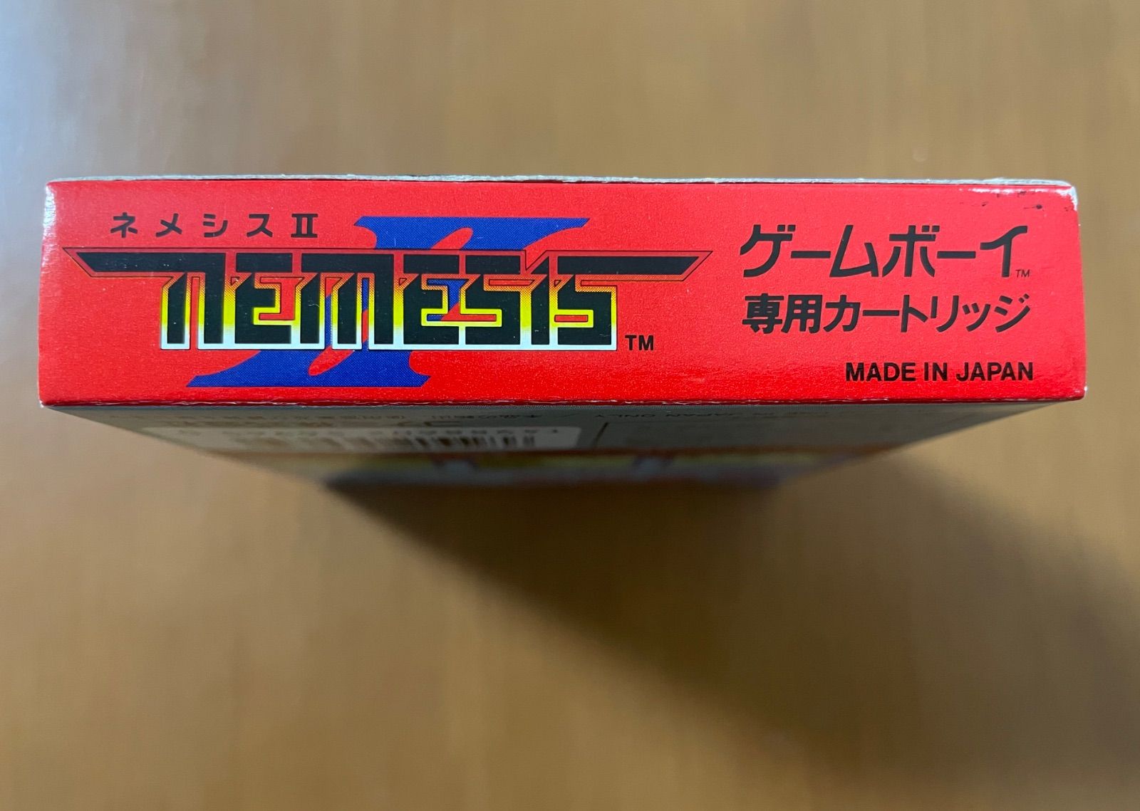 激レア］美品 GB ネメシス2 NEMESIS Ⅱ 箱説ハガキ付 KONAMI
