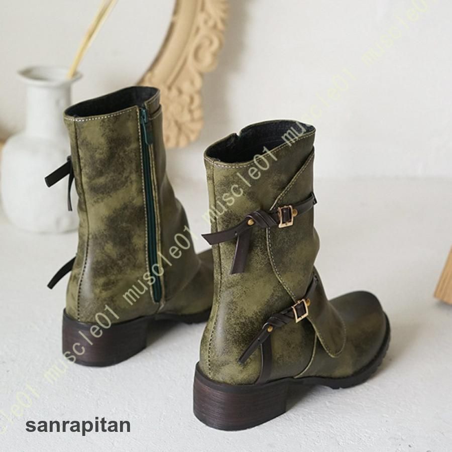 くしゅくしゅブーツ 大きいサイズ