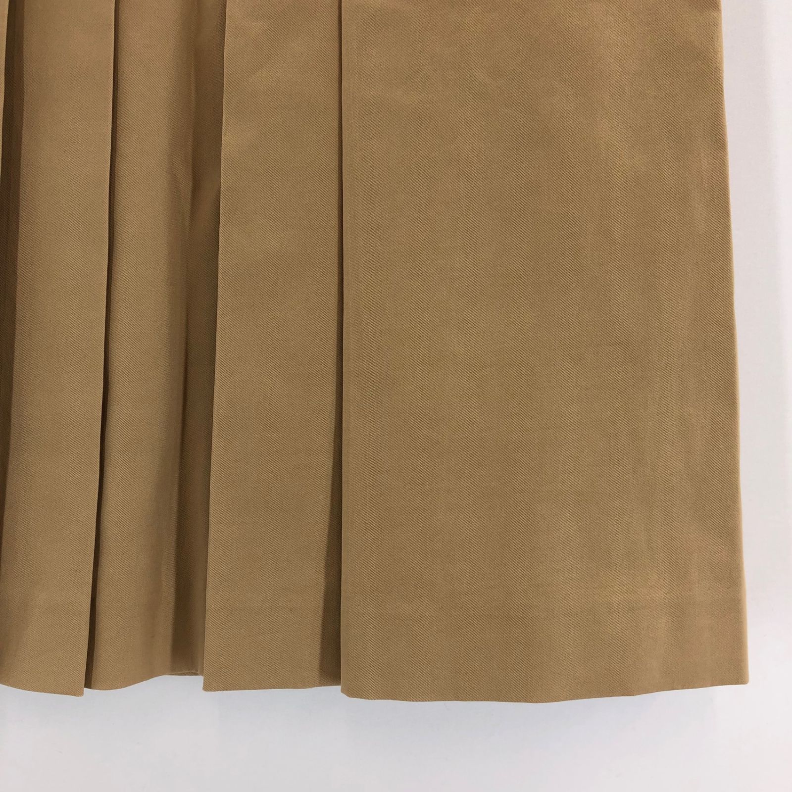 『美品』♡Burberry ベージュ プリーツスカート BURBERRY】ベージュ プリーツスカート - メルカリ