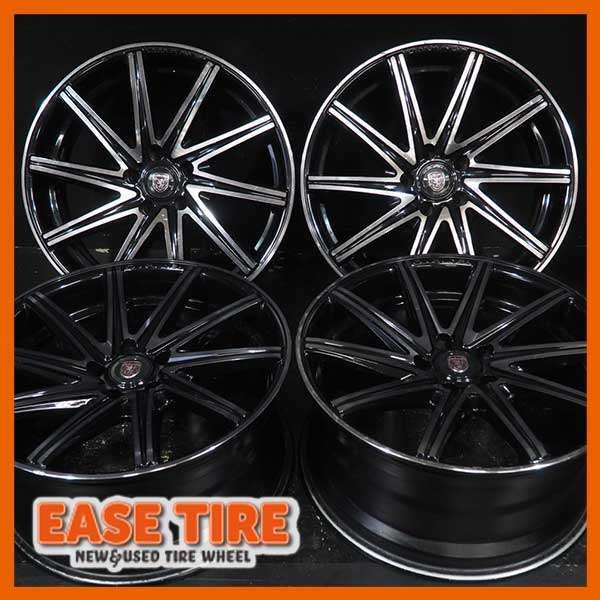 CRIMSON CLUB LINEA ROSSI FF 19×8J +43 / 9J +35 114.3 5H 4本 アルファード ヴェルファイア  クラウン マークＸ レクサスIS GS等 - メルカリ