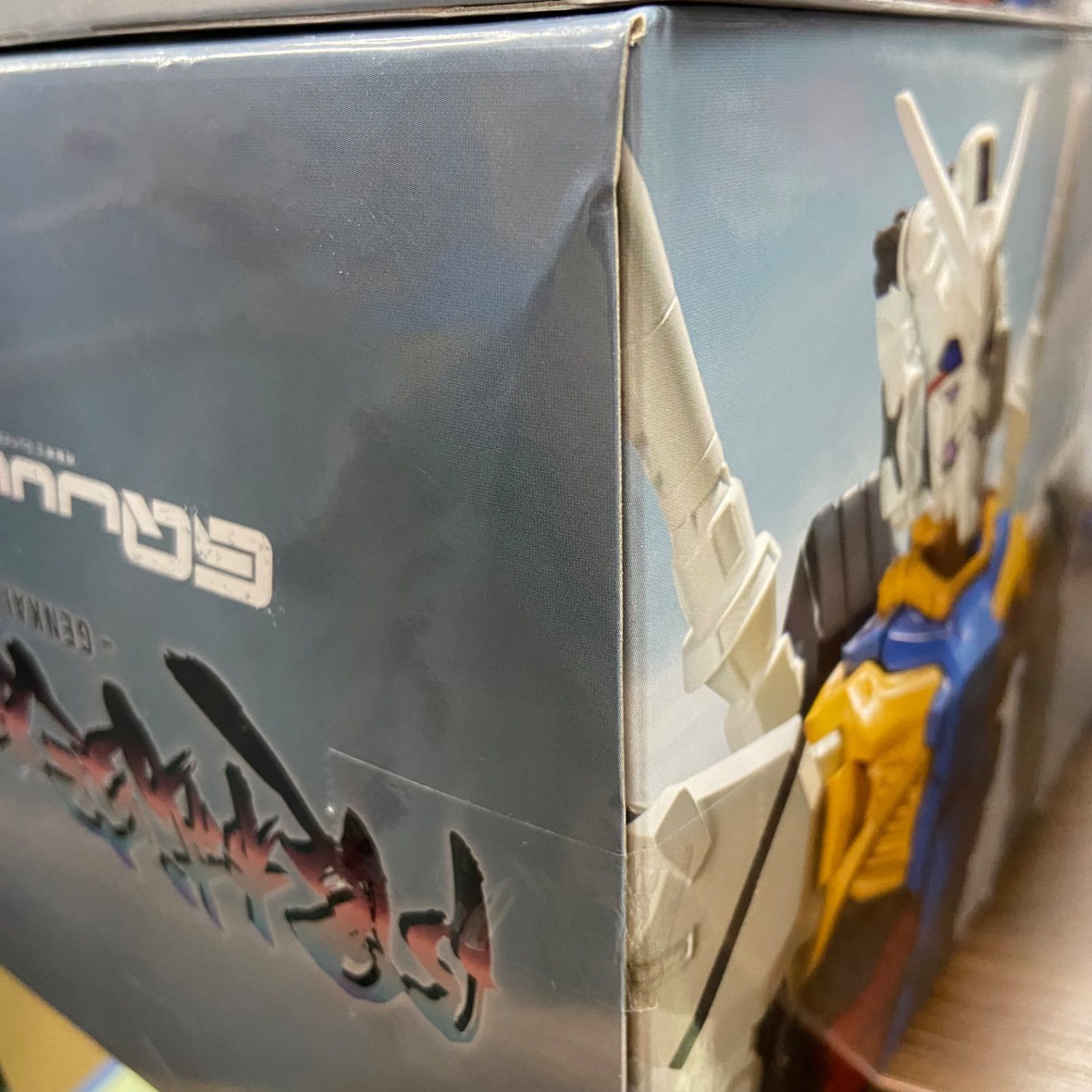 【新品未開封】　プライズフィギュア　ゴジラ　ガンダム　フリーレン 未開封 機動戦士Gundam GQuuuuuuX ジークアクス 限界突破 白い