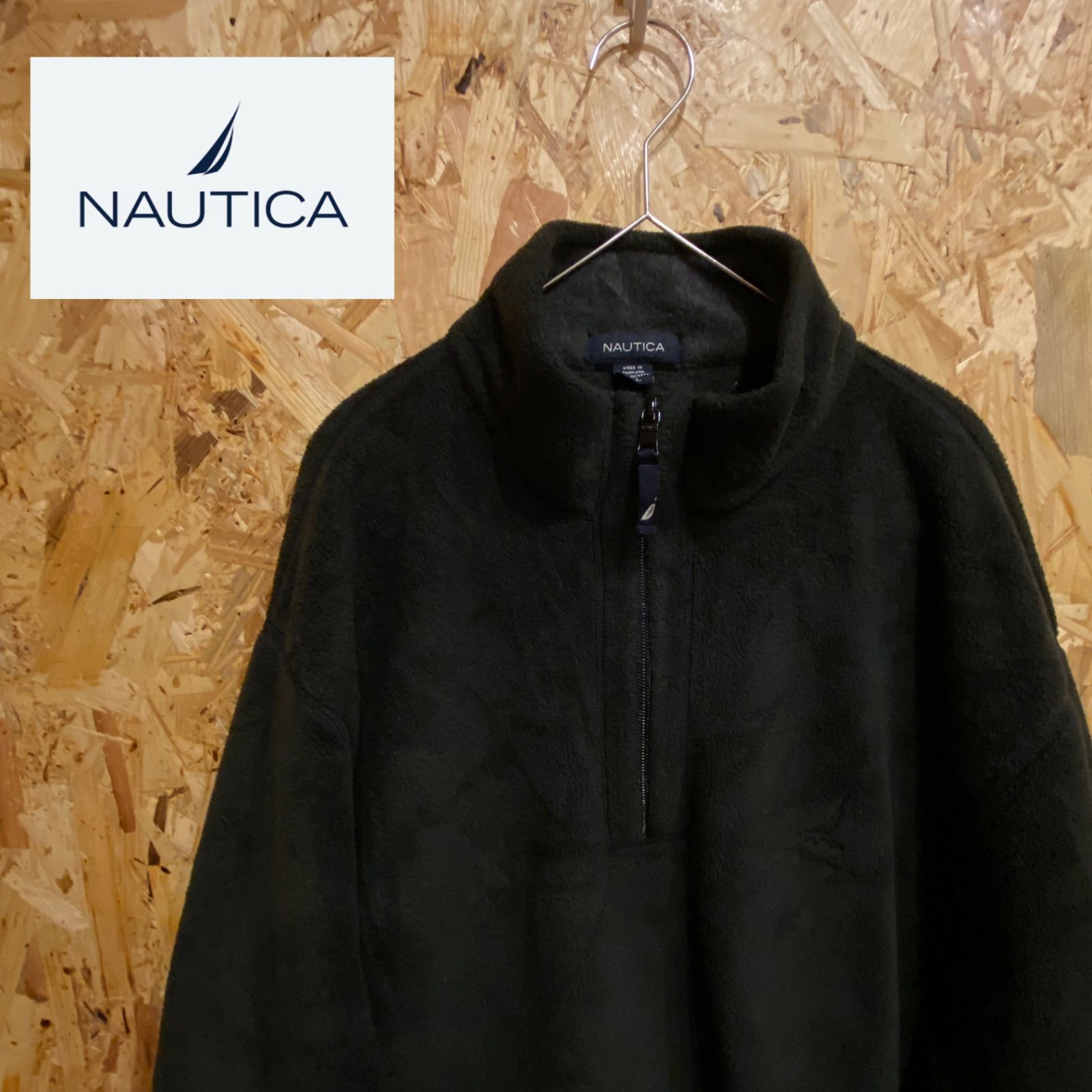 NAUTICA ノーティカ メンズ フリース ハーフジップ ブルゾン 