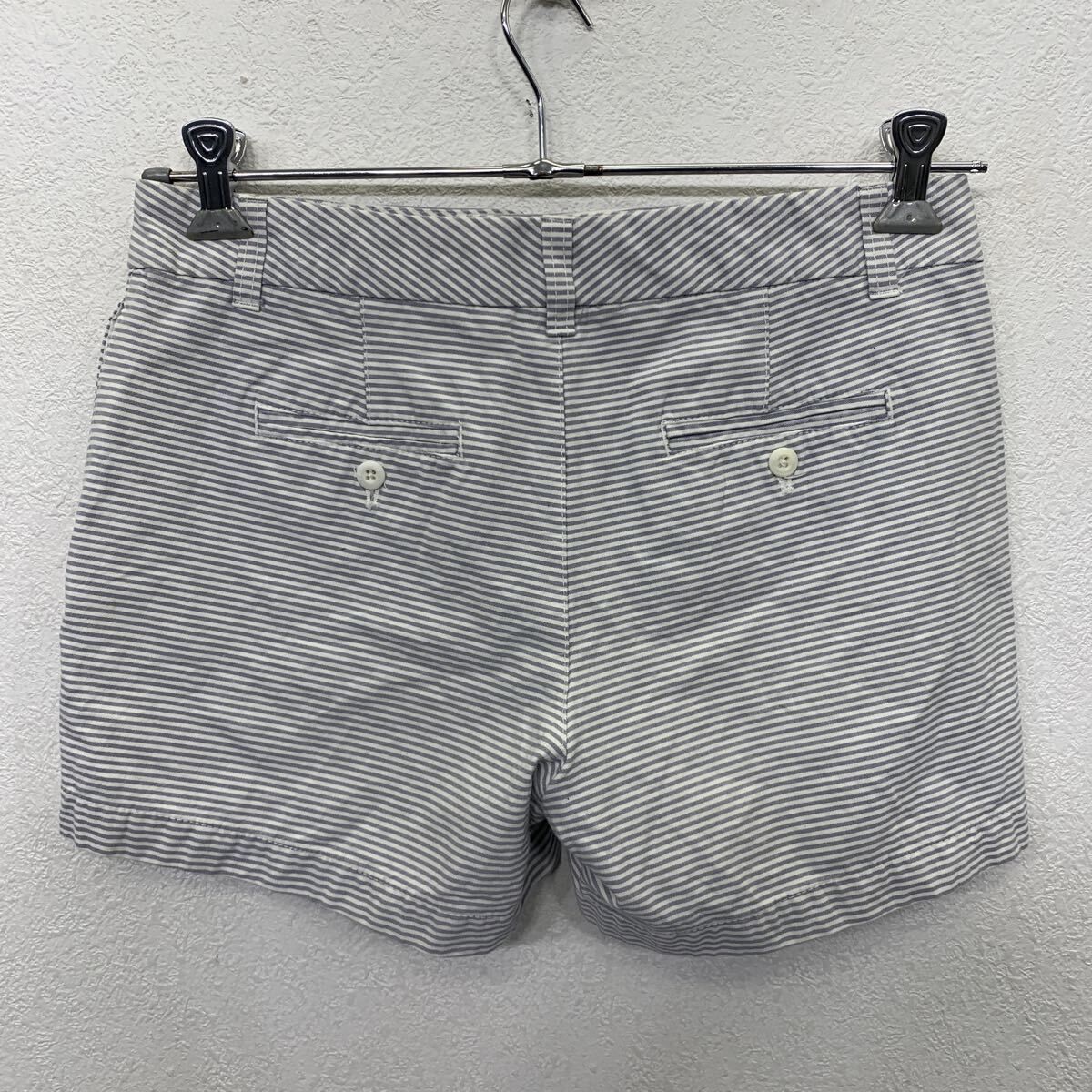 ストライプ柄 グレー ショートパンツ GAP ストライプ柄 グレーショートパンツ - メルカリ