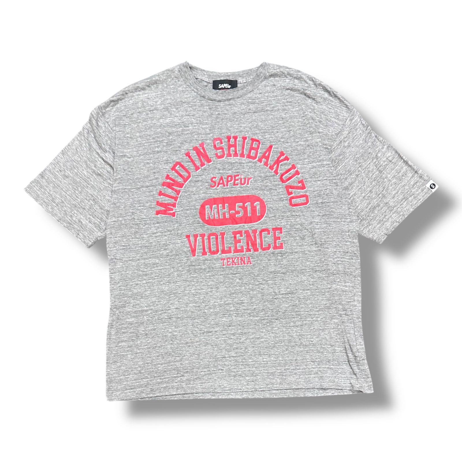 SAPEur MASATOSHI HAMADA MIS-college Logo Tee 浜田雅功 コラボ