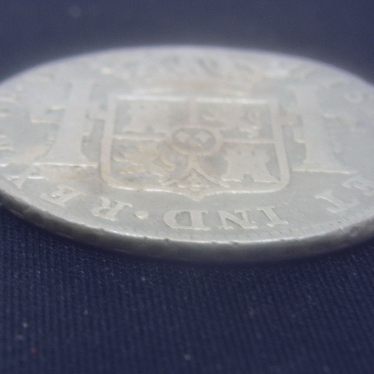 【難波船・財宝コイン】1782年 メキシコ 8レアル 銀貨 カルロス3世　NGC JCC | ジャパンコインキャビネット / メキシコ 1770MF 8レアル