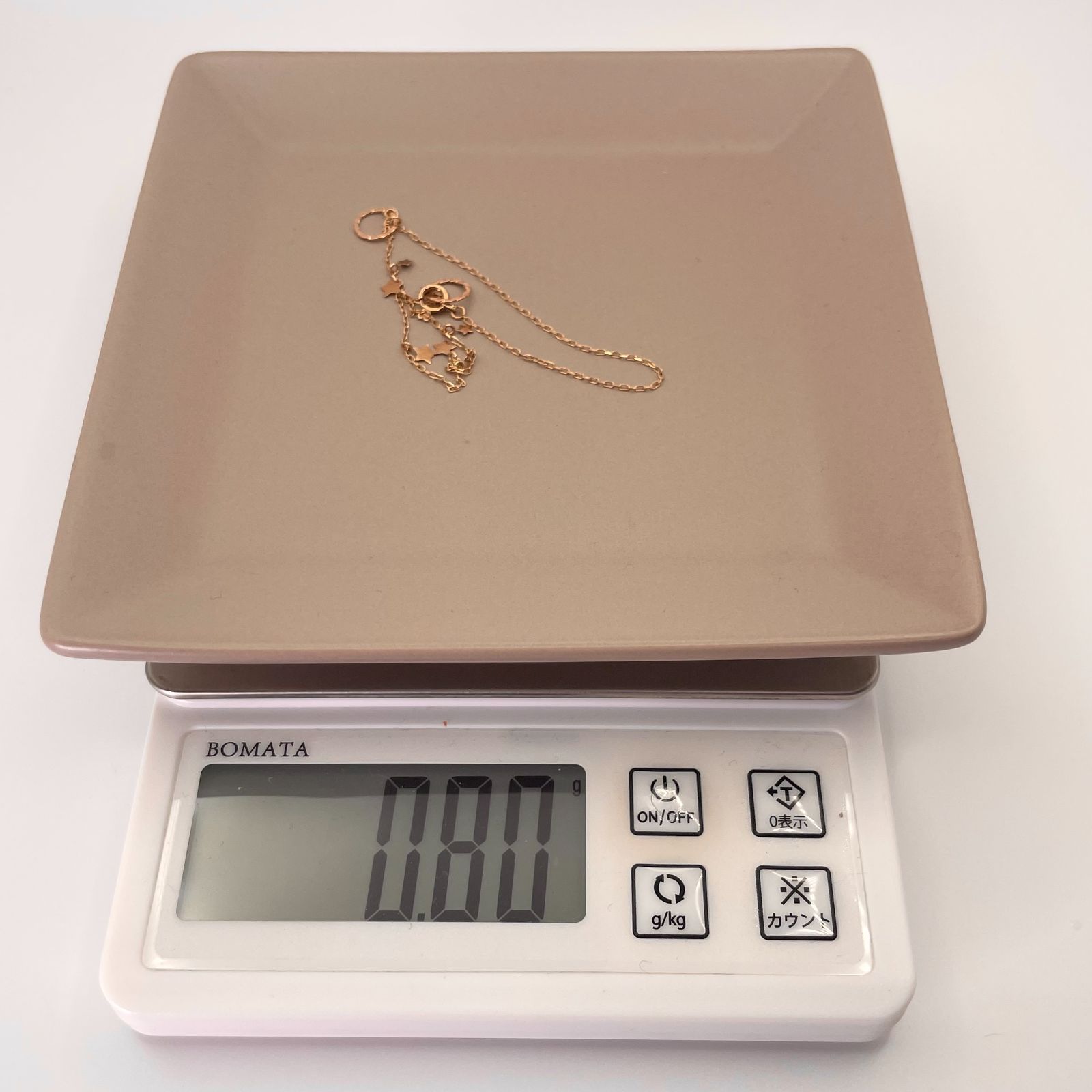 アンクレット 星モチーフ|24-4343