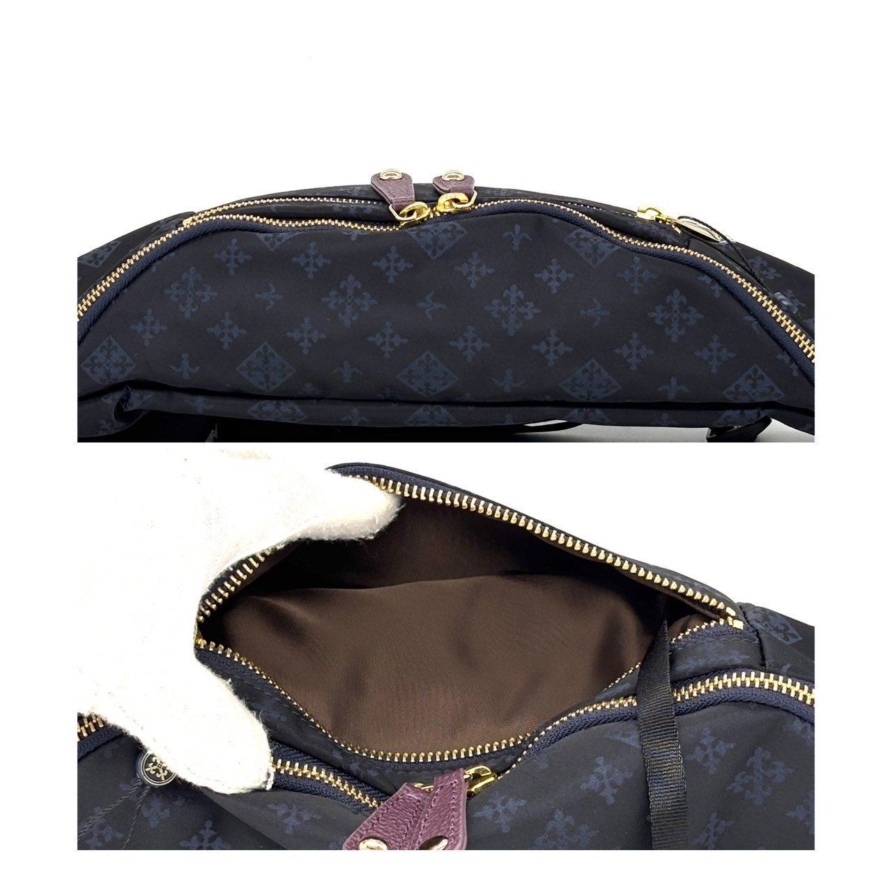【美品】russet　ナイロンボディバッグ　ネイビー 私らしさ”を叶えるきちんと感✨】 russet ラシット ボディバッグ