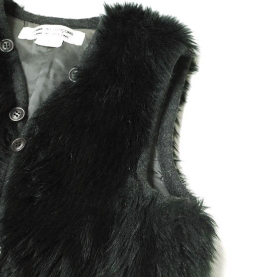 ナ*リ様 COMME des GARCONS ファーベスト コムデギャルソンCOMME des GARCONS レオパードフェイクファー