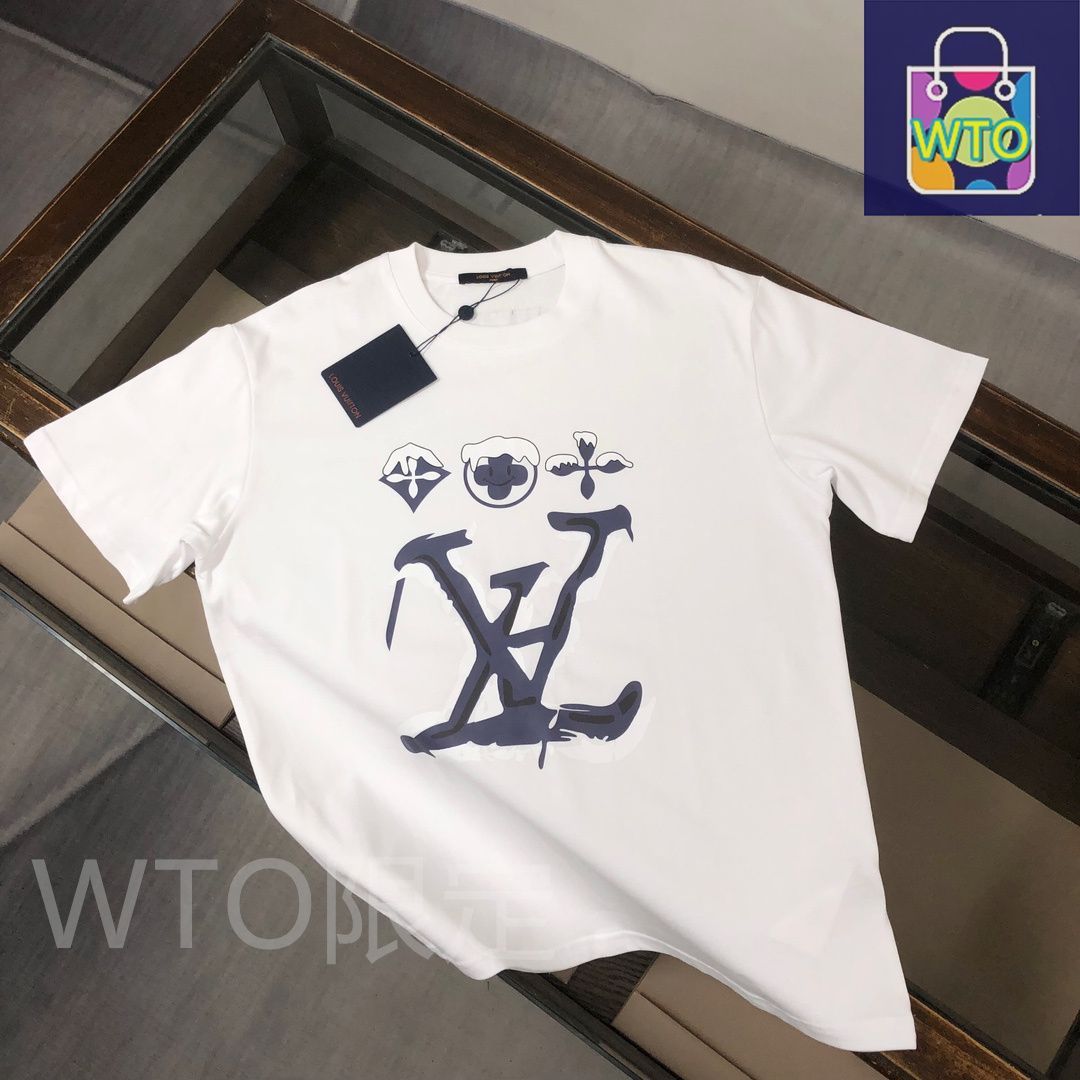 クロップド丈♪ Louis Vuitton ネックレスプリント Tシャツ LV × TM チェリー Tシャツ ｜ルイ・ヴィトン 公式サイト - 1AHJJI