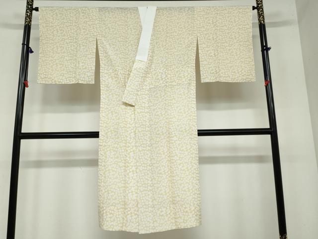 平和屋着物●長襦袢 無双仕立て 花尽くし文 正絹 DAAW5626ud