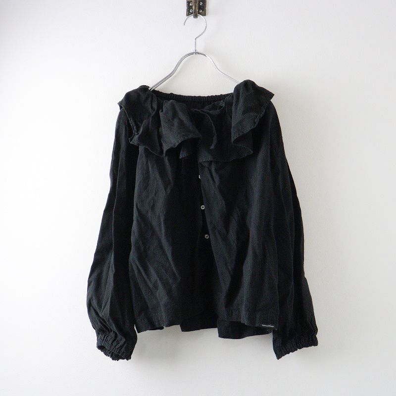 ネストローブ nest Robe UpcycleLino フリルブラウス Limited item !】UpcycleLino ギンガムVネックフリルブラウス | ONLINE