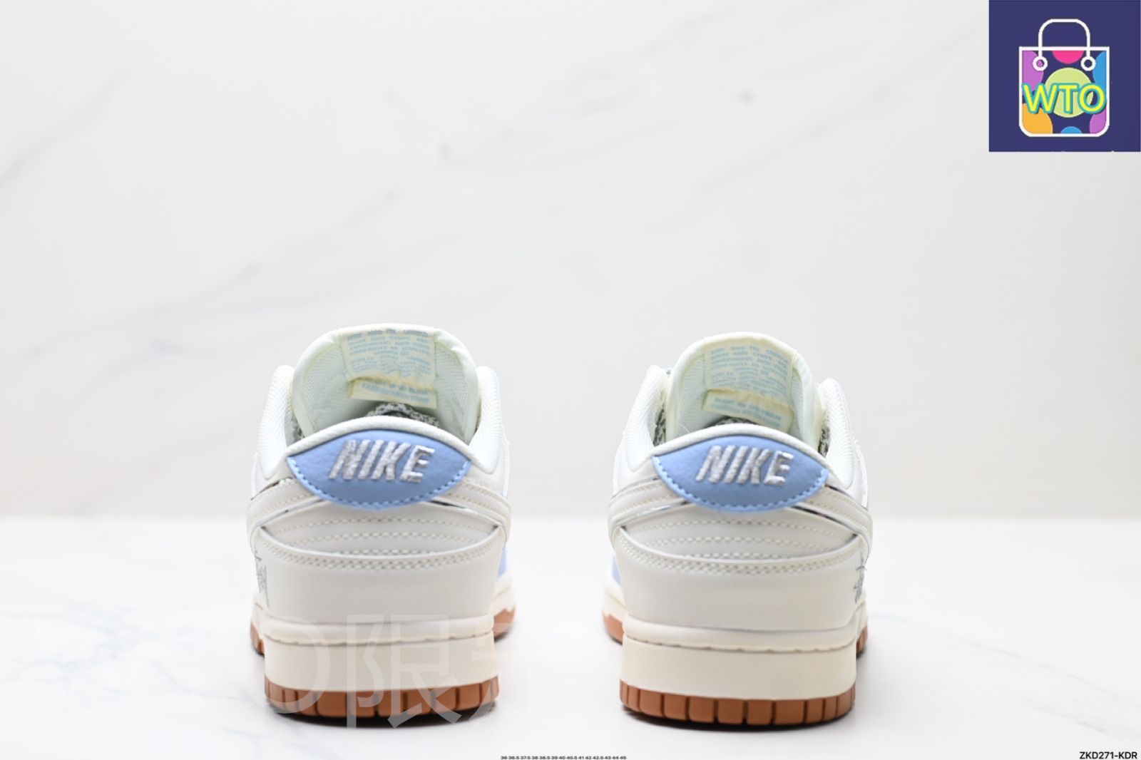 全新未使用Nike SB Dunk Low ステューシー コラボ ホワイト