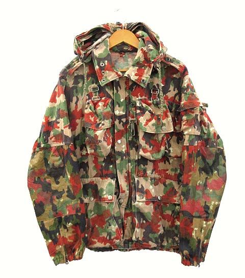 ヴィンテージ VINTAGE スイス軍 M-60 アルペンカモ マウンテンジャケット 山岳部隊 ミリタリー 52