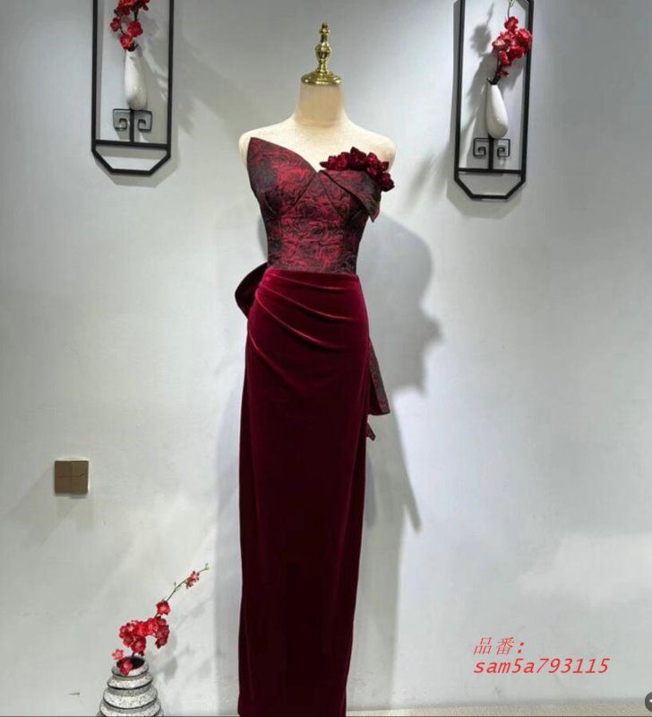 ロングドレス 演奏会用 パーティードレス 結婚式 ドレス ステージドレス 発表会 コー合唱衣装 20代30代40代 マキシ丈 成人式 大人 ピアノ am5a793115 WWW_MORNINGWALKER_COM